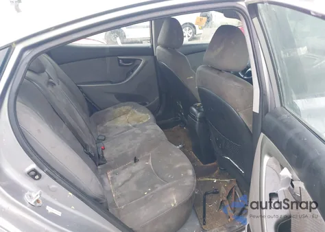 2012 Hyundai Elantra Gls (Ulsan Plant) из США, поврежденный, VIN KMHDH4AE1CU383368